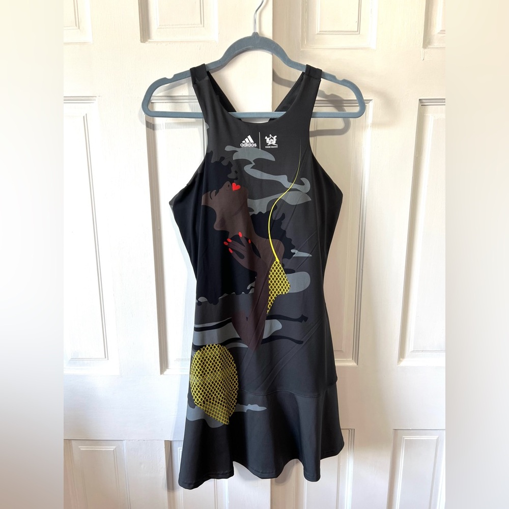 ADIDAS WOMEN'S NEW YORK TENNIS Y-DRESS SZ Medium - Picture 7 of 16